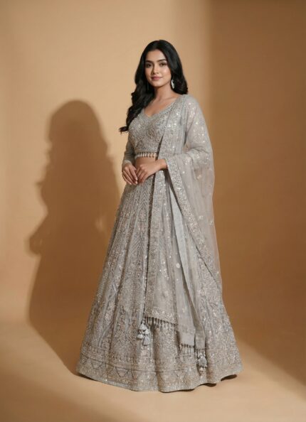 Moonlight Pearl Designer Dress